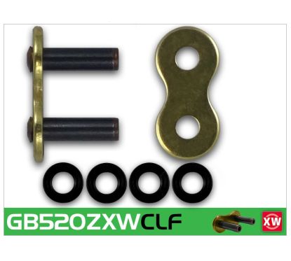 Attache rapide pour chaîne de transmission 520 ZXW
