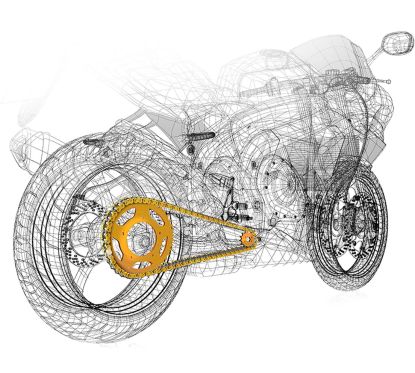 Kit chaîne et pignon 520 ZRT