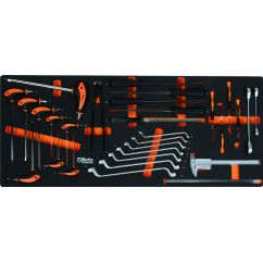 Servante mobile d'atelier BETA 9 tiroirs + composition de 716 outils