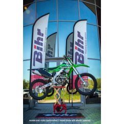 Lève-moto hydraulique VECTOR rouge (roues non incluses)