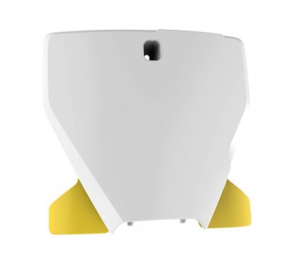 Plaque numéro frontale POLISPORT blanc Husqvarna