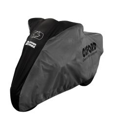 Housse de protection intérieur OXFORD Dormex noir/argent - moto / scooter