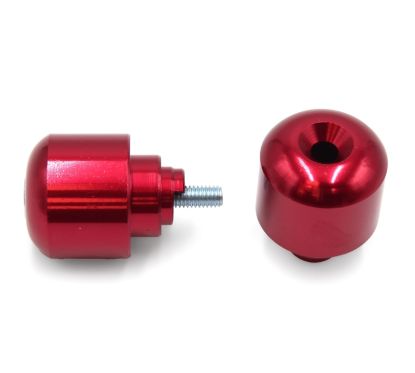 Embouts De Guidon Aluminium V PARTS Honda - Rouge