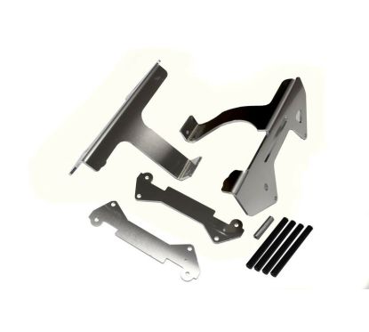 Protections de radiateurs AXP aluminium/noir Sherco