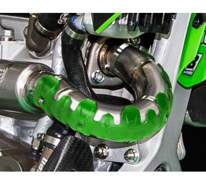 Protection d'échappement POLISPORT court orange