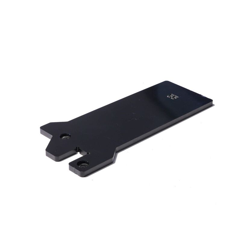 Plaque de protection de biellette AXP PEHD 8mm - noir