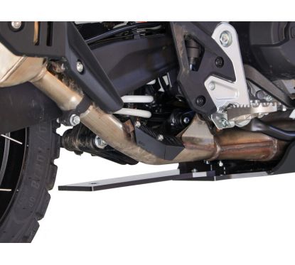 Plaque de protection de biellette AXP PEHD 8mm - noir