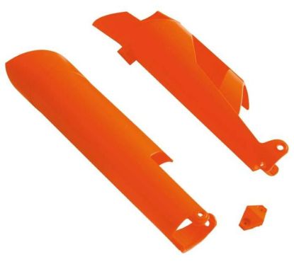 Protections de fourche RACETECH - orange