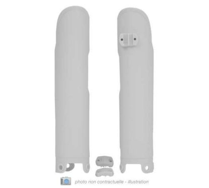 Protections de fourche RACETECH - rouge