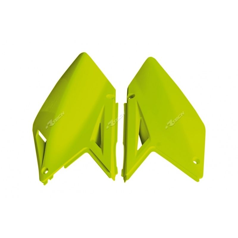 Plaques latérales RACETECH blanc