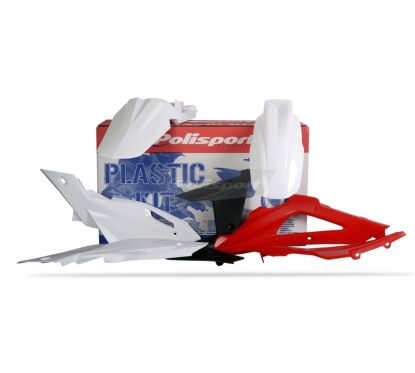 Kit plastique POLISPORT couleur origine Husqvarna