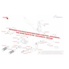 Commandes reculées réglables LIGHTECH Racing - sélection standard