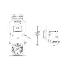 Relais de démarreur TECNIUM by DZE