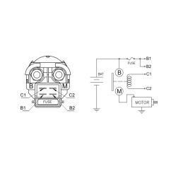 Relais de démarreur TECNIUM by DZE