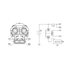 Relais de démarreur TECNIUM by DZE
