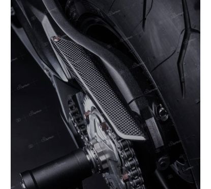 Carter de chaine LIGHTECH carbone mat