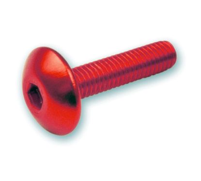 V PARTS screw allen M6x15 Red