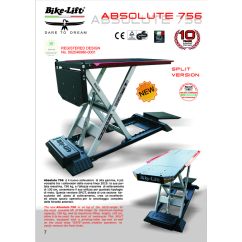 Table élévatrice BIKE LIFT  Absolute 756 Split - AS756-003