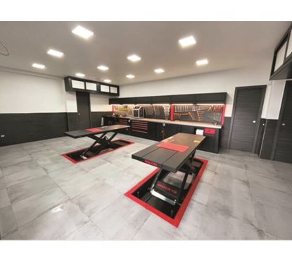 Table élévatrice BIKE LIFT 350 Racing pompe éléctro-hydraulique encastrable - R-003/F