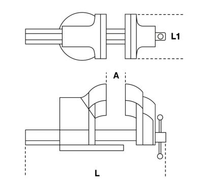 Étau parallèle d'établi BETA