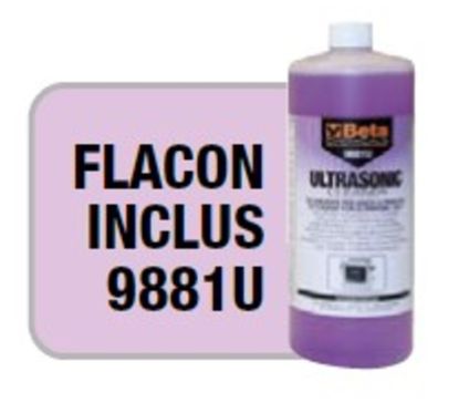 Bac à ultrasons BETA avec fonction spéciale de dégazage - 13L