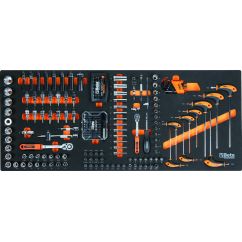 Servante mobile d'atelier BETA 9 tiroirs + composition de 716 outils