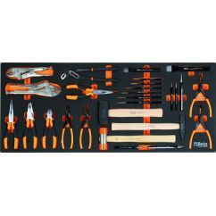 Servante mobile d'atelier BETA 9 tiroirs + composition de 716 outils