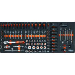 Servante mobile d'atelier BETA 9 tiroirs + composition de 716 outils