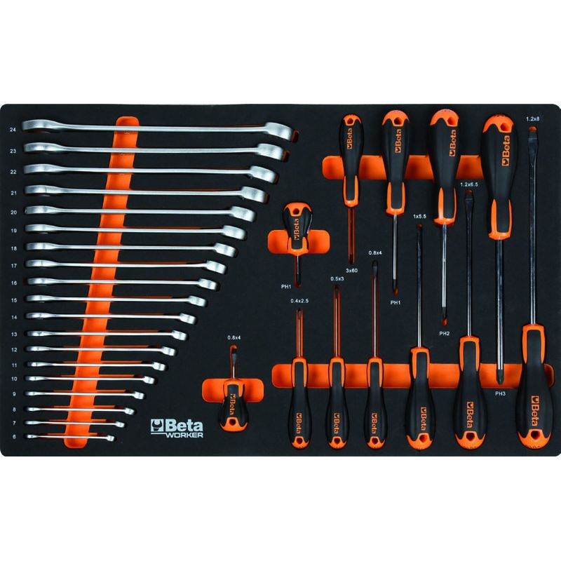 Composition de 189 outils BETA WORKER