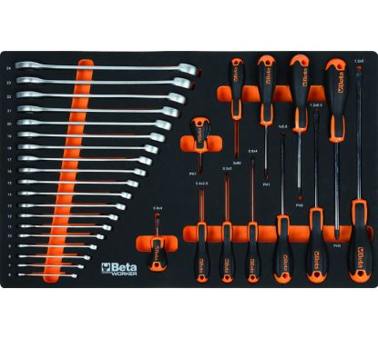 Composition de 189 outils BETA WORKER