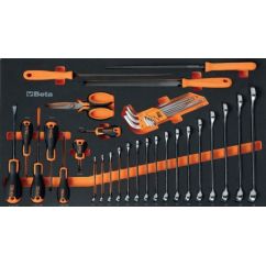 Servante mobile d'atelier BETA RSC24L 7 tiroirs + composition de 196 outils