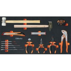 Servante mobile d'atelier BETA RSC24L 7 tiroirs + composition de 196 outils