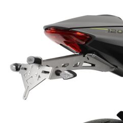 Support de plaque R&G RACING - noir Triumph Speed Triple 1200 RS
