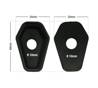 Cache-orifices clignotants BIHR Suzuki