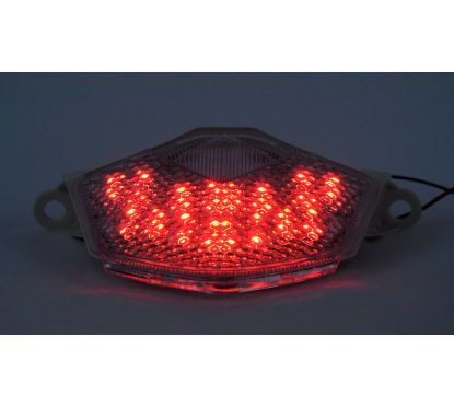 Feu arrière BIHR LED avec clignotants intégrés Kawasaki