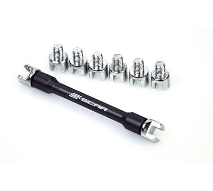 Kit clé à rayons SCAR noir