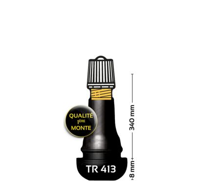 Valves droites caoutchoutées BIHR TR413 - 100 pièces