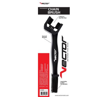 Brosse chaîne de transmission VECTOR noire