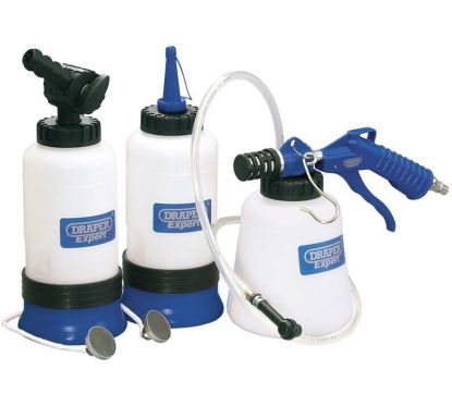 Purgeur de frein pneumatique DRAPER avec base magnétique