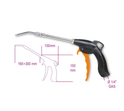 Soufflette téléscopique progressive BETA