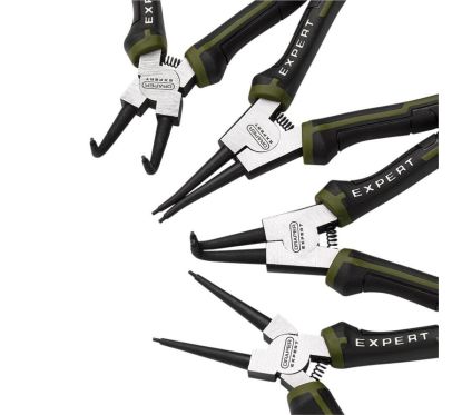 Jeu de pinces à circlips DRAPER - 180 mm (4 pièces)