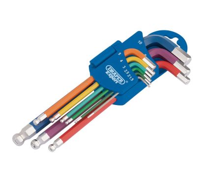 Jeu de clés à rotule DRAPER - 9 pièces