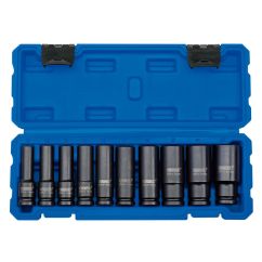 Coffret de 10 douilles à choc DRAPER 1/2