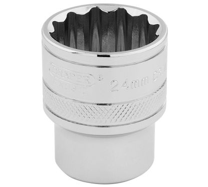 Douille DRAPER 1/2 12 pans Hi-Torq® 24mm