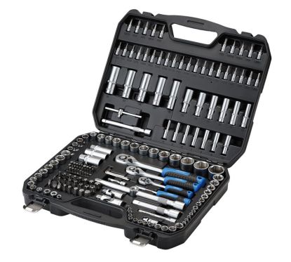Coffret de douilles et d'embouts métriques DRAPER HI-TORQ® 1/4" 3/8" et 1/2" (188 pièces)