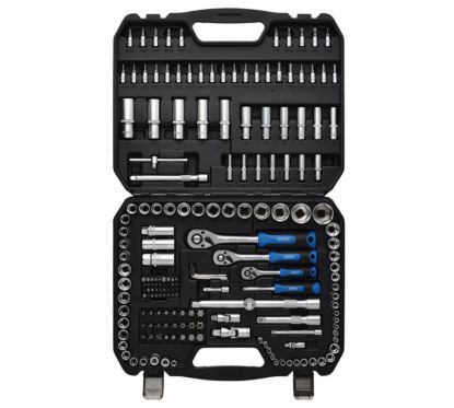 Coffret de douilles et d'embouts métriques DRAPER HI-TORQ® 1/4" 3/8" et 1/2" (188 pièces)