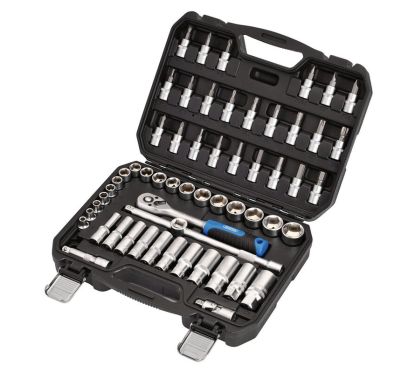 Jeu de douilles et d'embouts métriques DRAPER HI-TORQ®, 3/8" Sq. Dr. (58 pièces)