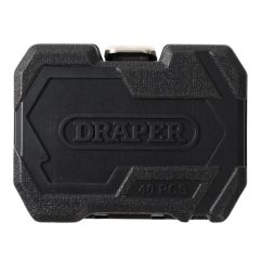 Jeu de douilles et d'embouts métriques DRAPER HI-TORQ® - 1/4" (40 pièces)