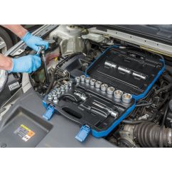 Jeu de douilles métriques DRAPER - 1/2" (24 pièces)