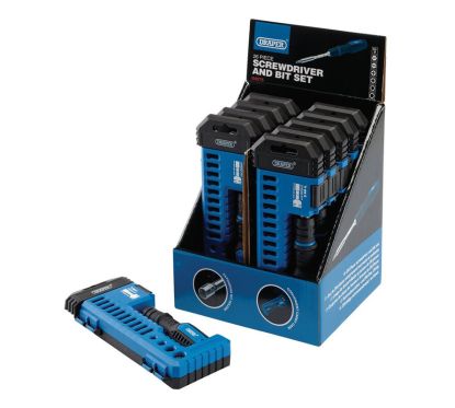 Jeu de tournevis et d'embouts avec porte-embout extensible DRAPER 26 pièces